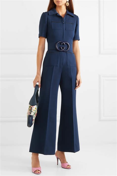 gucci pale blue dress|gucci jumpsuits for women.